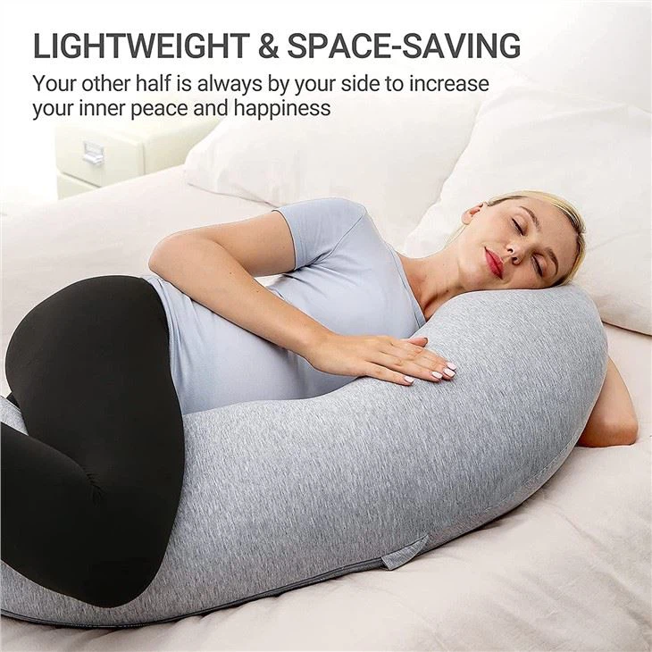 J Shaped Maternity Body Pillow J Shaped Maternity Body Pillow